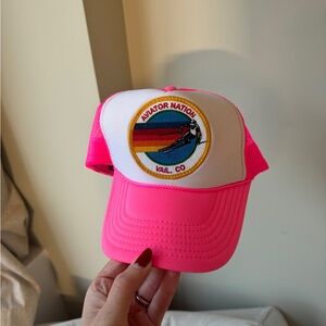 Aviator Nation Pink Trucker Hat